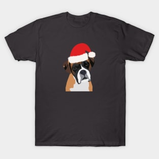 Christmas Boxer Dog T-Shirt